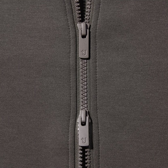 Women's Uniqlo J+ Dry Sweat Zip Up Hoodie - Picture 4 of 6